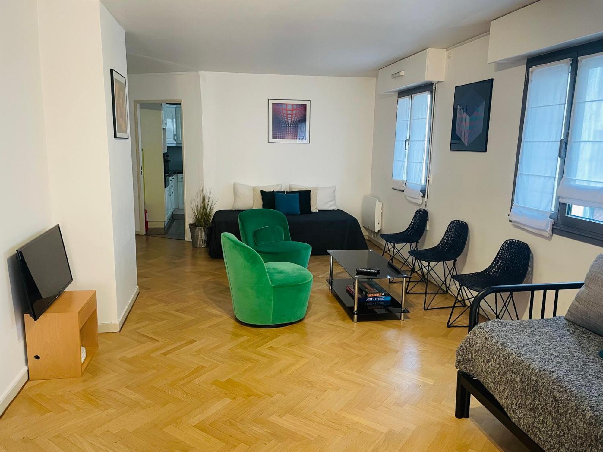 Beautiful 45 M2 Private Apartment In Paris Montparnasse Luaran gambar